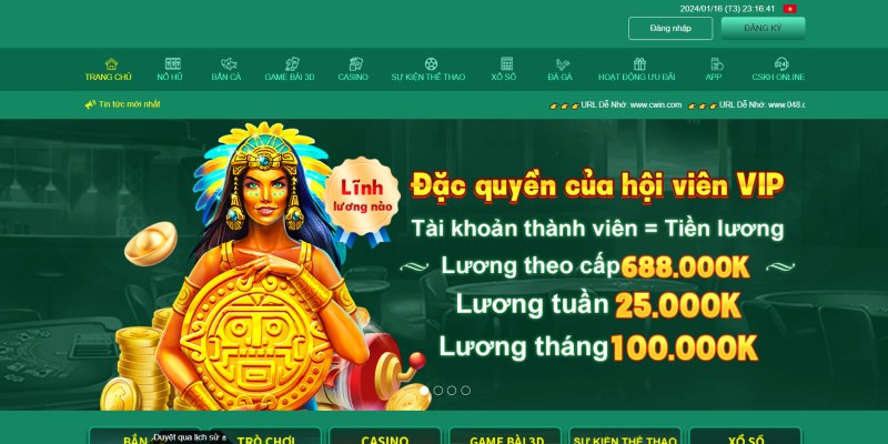Lợi Ích Đăng Nhập Cwin